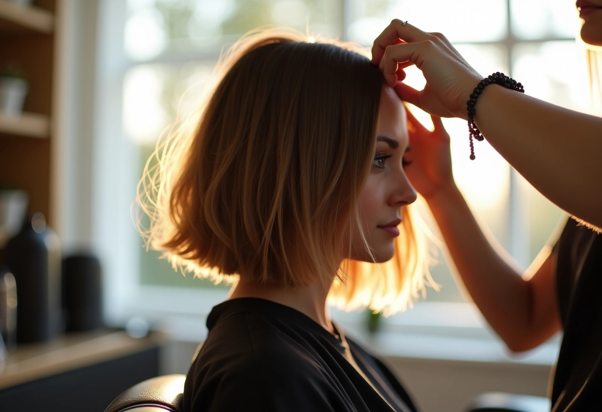 coiffure déstructurée