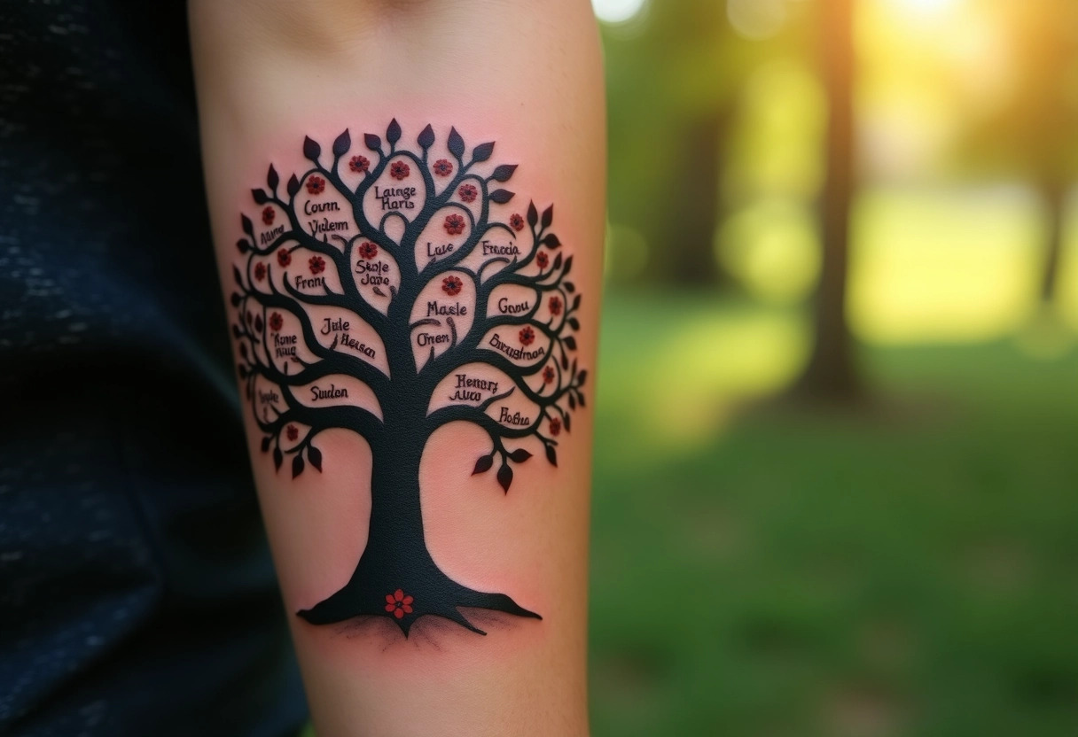 tatouage arbre de vie